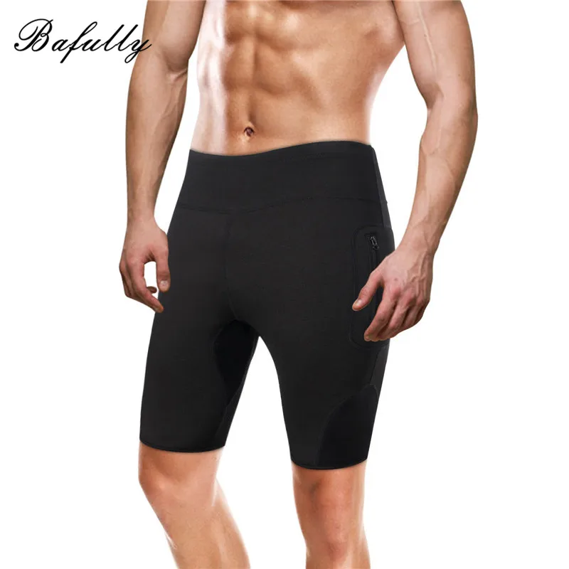 Baselly Мужские штаны для коррекции талии тренировок уменьшения живота шорты фигуры