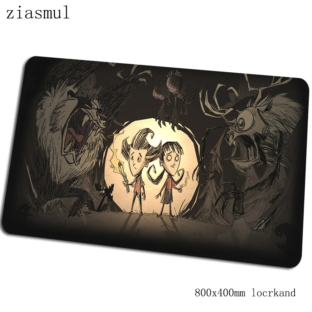 Dont starve mats 800x400x3 мм xl игровой коврик для мыши большая клавиатура Коврик для мыши лучшие аксессуары для геймеров коврик для мыши - Цвет: Size 800x400x3mm