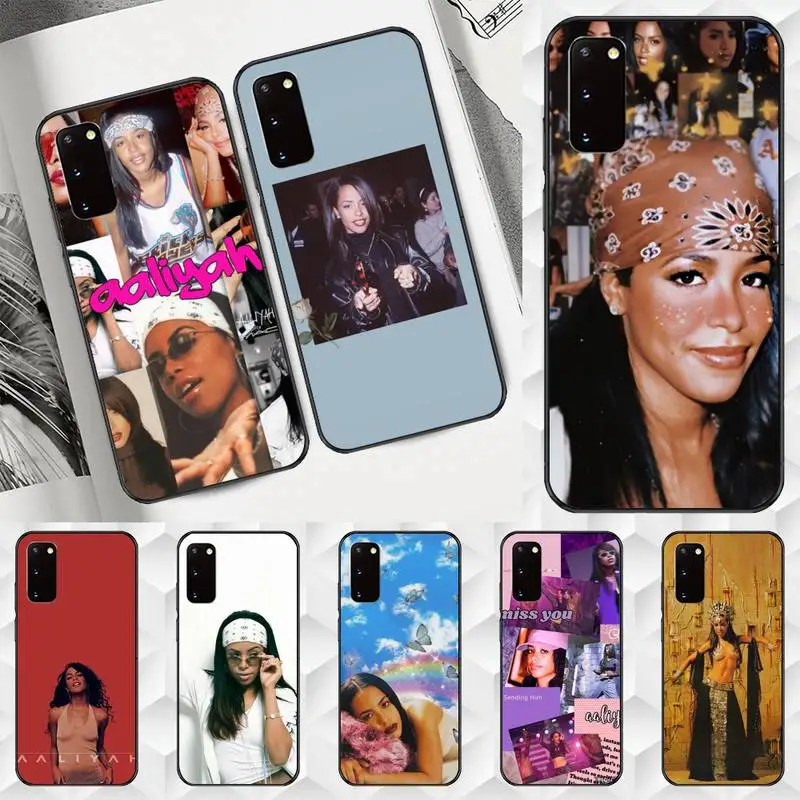 

A-Aaliyah Phone Case For Samsung A30 A20 A20S A10 A10S A9 A8 A6 A6S A40 STAR Lite Cover Coque