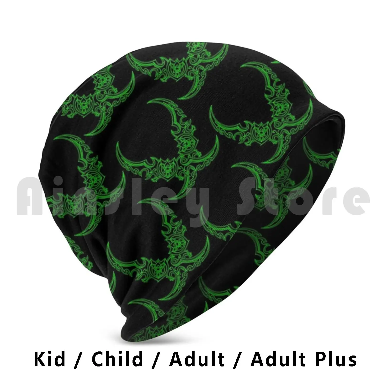 Warglaives Of Azzinoth облегающая шапочка с рисунком сделай сам подушка Вау илидан демон