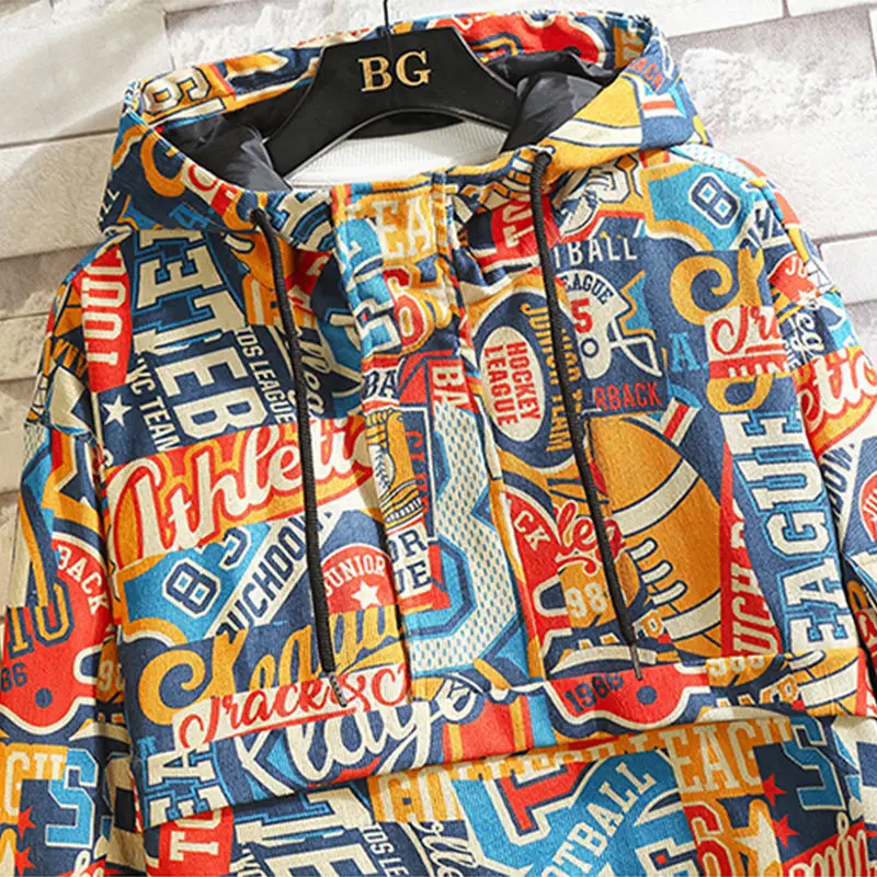 

2021 Half Zipper Pullover Jacket Men's Loose Large Han Style Fashion Spring and Autumn New Hip Hop Personality Fashion Coat