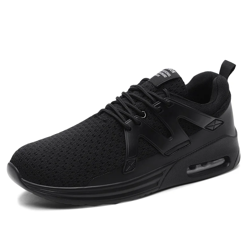 Tenis Hombre Men Tennis Shoes 2021 Sneakers New Trend Comfortable Sports Male Light Walking Jogging Trainers Black Zapatillas 46