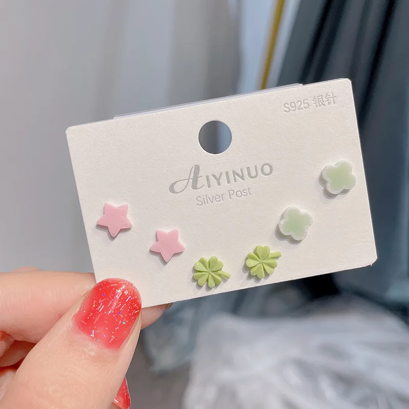 Женские керамические серьги гвоздики серебро пробы|Серьги-гвоздики| |