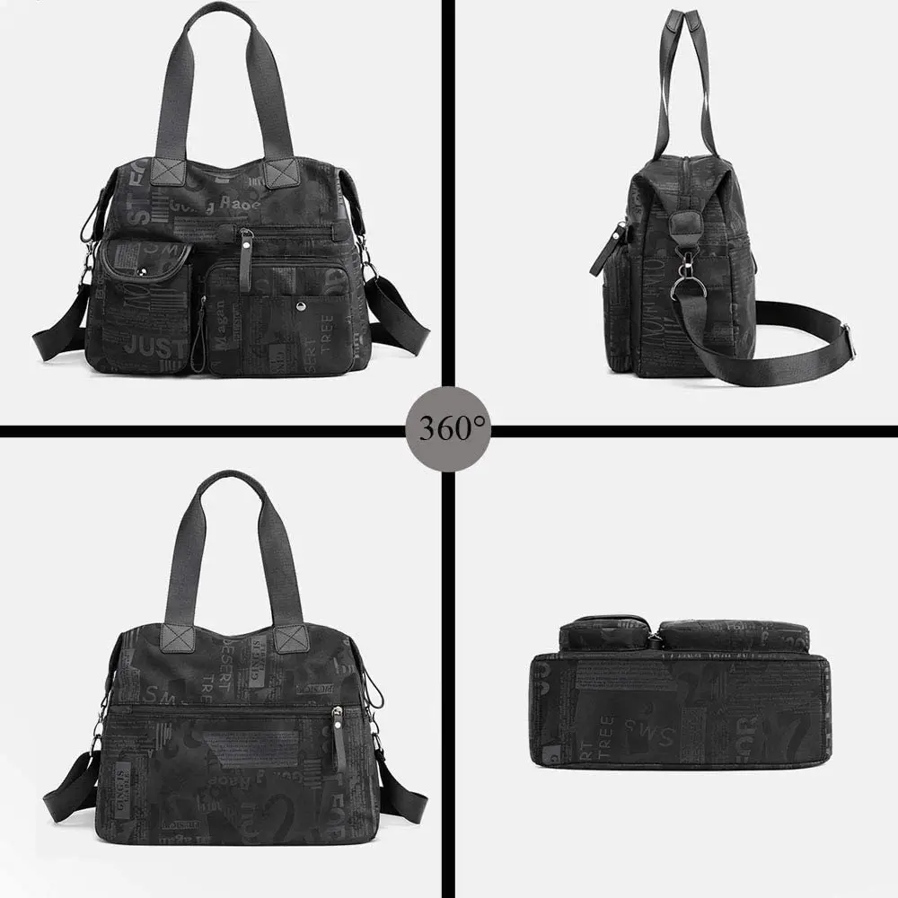 Сумка SCOFY с мульти-карманами и принтом букв для медсестры нейлоновые сумки через