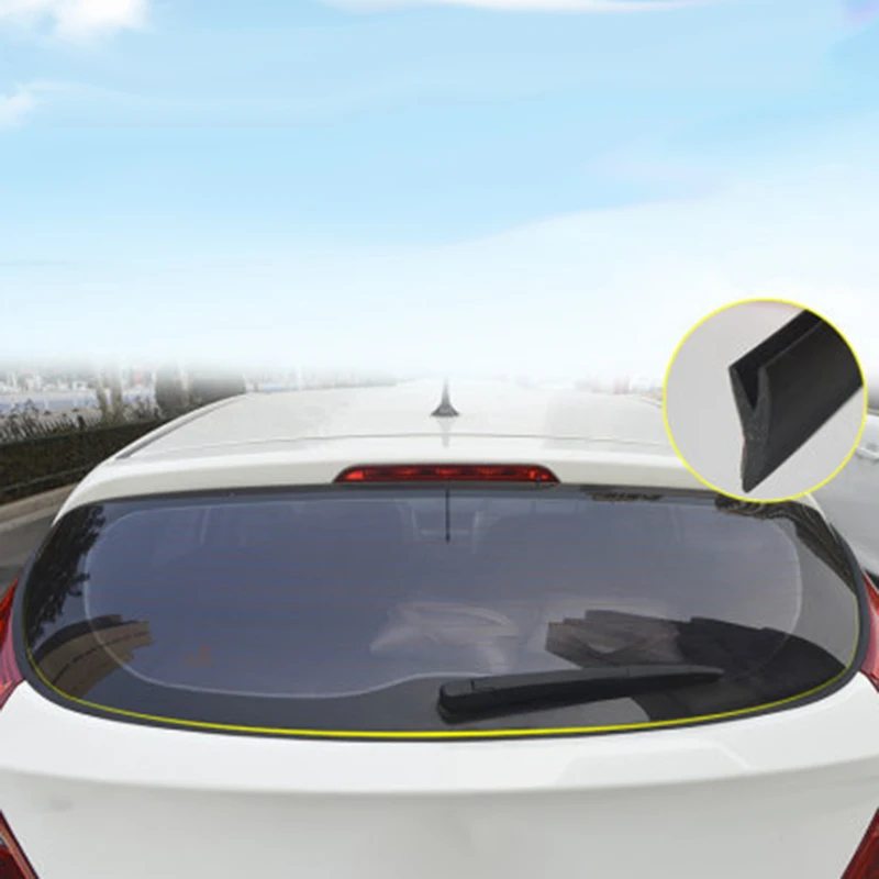 1 8 м Универсальная автомобильная V образная резиновая уплотнительная полоса для