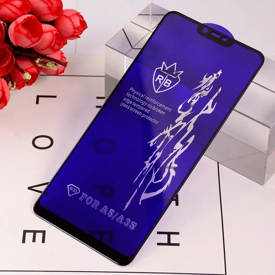 6D закаленное стекло для OPPO K5 Realme X2 pro ACE Reno 2 2Z XT Q 5 pro 3 X R19 F11 pro Защита экрана для OPPO A9 A5