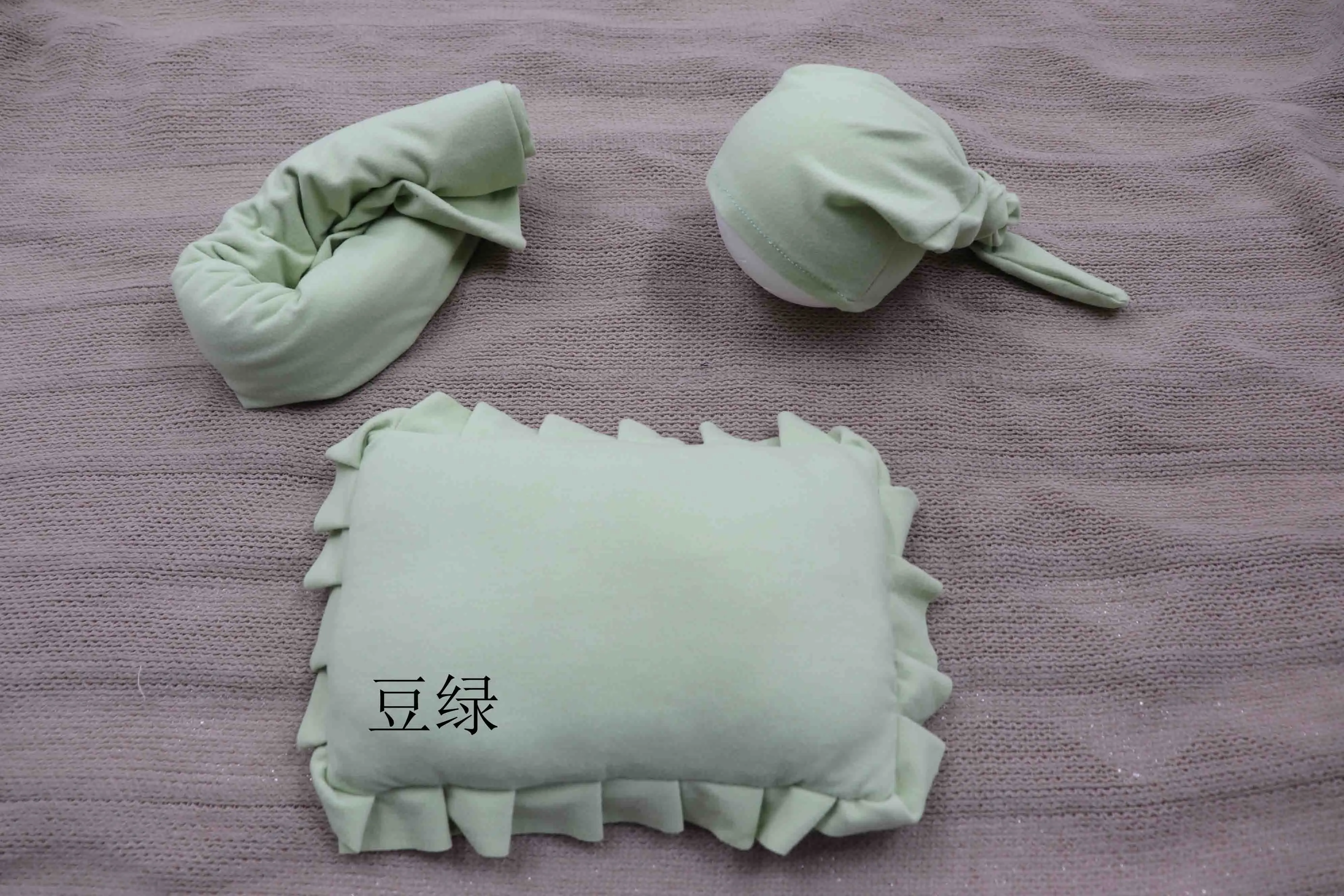 Реквизит для фотосъемки новорожденных обертывания + шляпа подушка детская