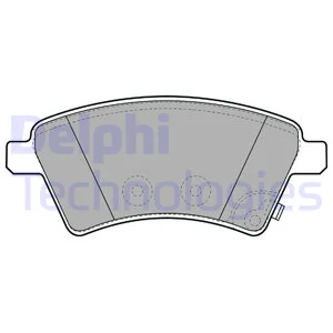 

DELPHI LP1966 BRAKE LINING ON 07 SEDICI 1.6 16V-1.9D