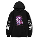 Новые толстовки Kokichi Ouma, модные толстовки оверсайз для мужчин и женщин, детские толстовки в стиле Харадзюку, популярные худи в стиле данганронпа