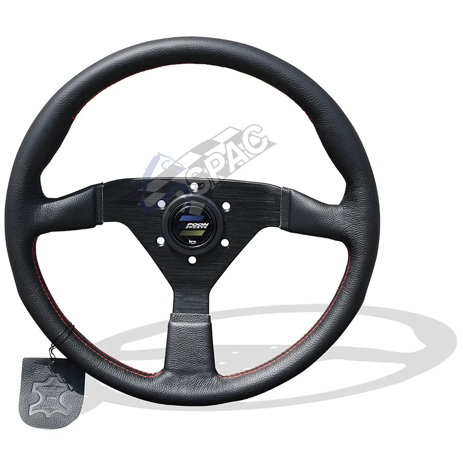 Гоночное Рулевое колесо для универсального рулевого колеса из натуральной кожи |