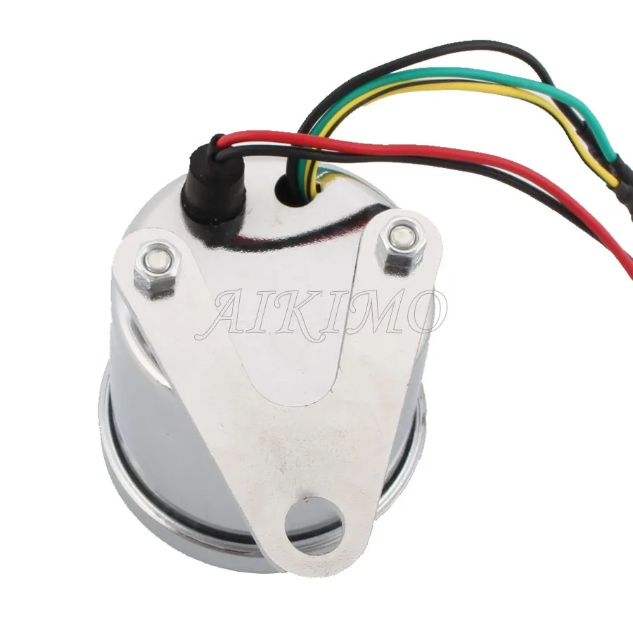 Универсальный Тахометр для мотоцикла 12 В со светодиодный Ной подсветкой |