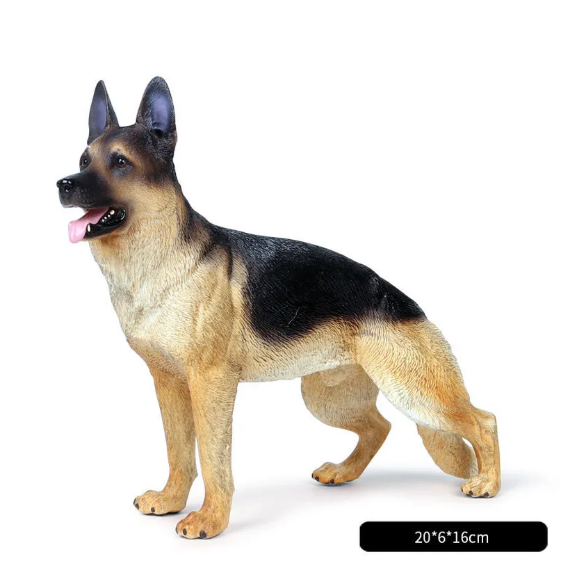 Собака Щенок модель Пособия по немецкому языку пастырь фигурный модельный