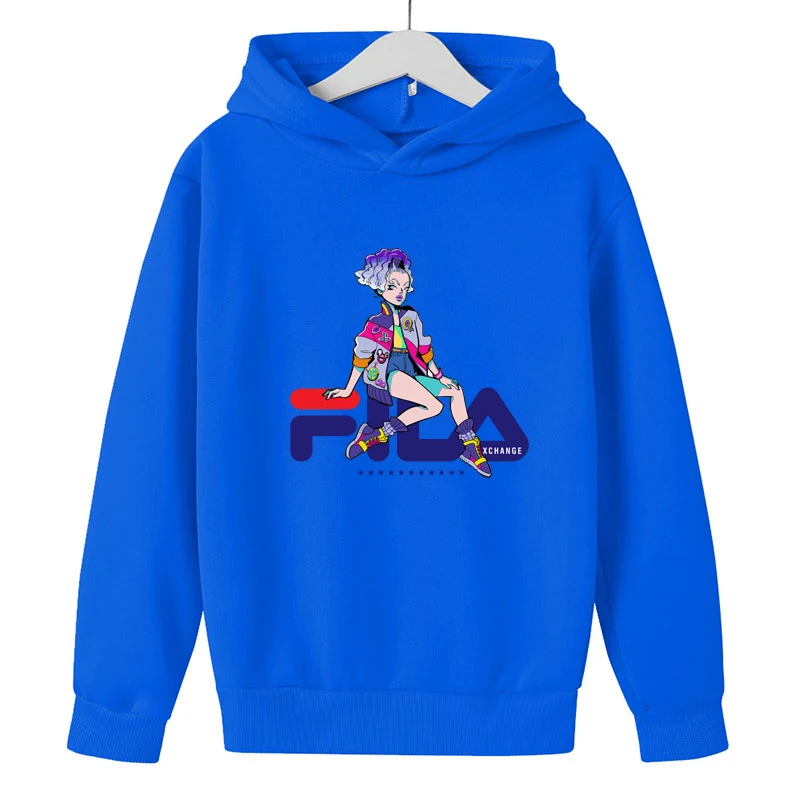 

NO.23 Sweatshirt Boys Super Anime Game Round Neck Children Sweater Baby Clothing Kids Long Sleeve Tops Anime Hoodie
