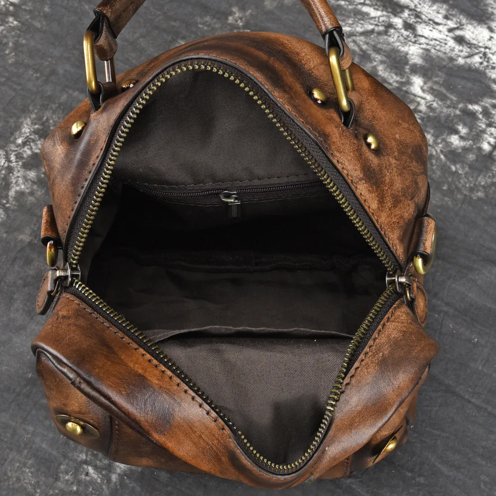 Винтажные маленькие сумки мессенджеры кожаная сумка через плечо деловые