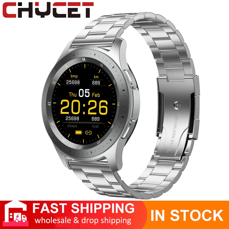 

Смарт-часы CHYCET с сенсорным экраном, Bluetooth, пульсометром и оксиметром