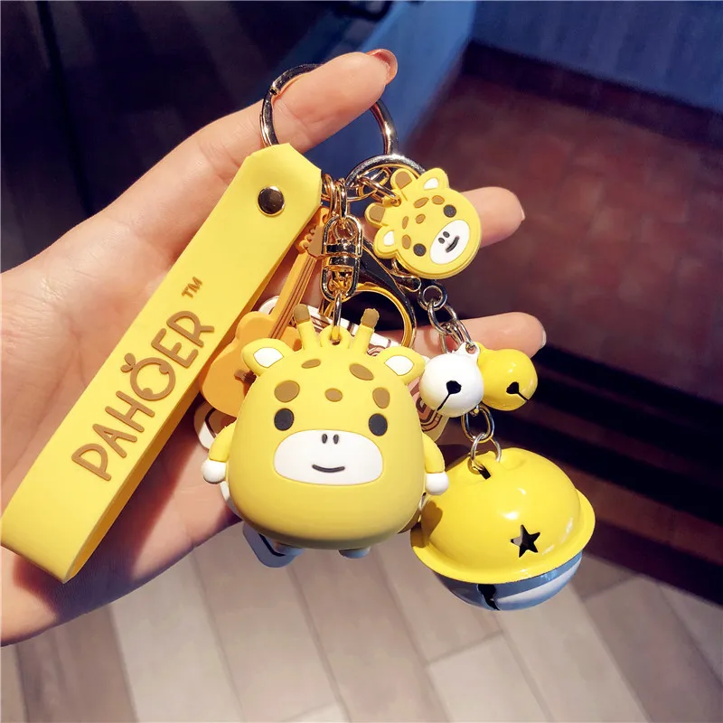 

Cartoon Penguin Crab Keyring Cute Soft Doll Key Chain Whale Lovers Key Chain Giraffe Fox Children Gift Key Chain Wholesale