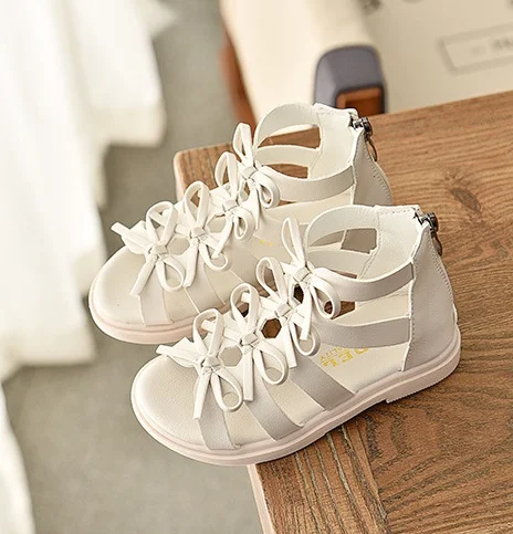 

Hot sell summer fashion Roman boots High-top girls sandals kids gladiator sandals toddler child sandals girls high quality shoes
