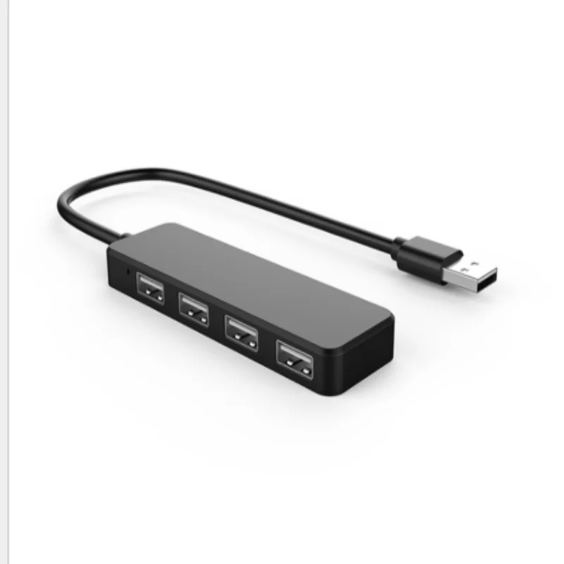 

4-Port USB 2.0/3.0 Multi Hub, Ultra-Slim Data Hub, Extended Cable for Surface#50
