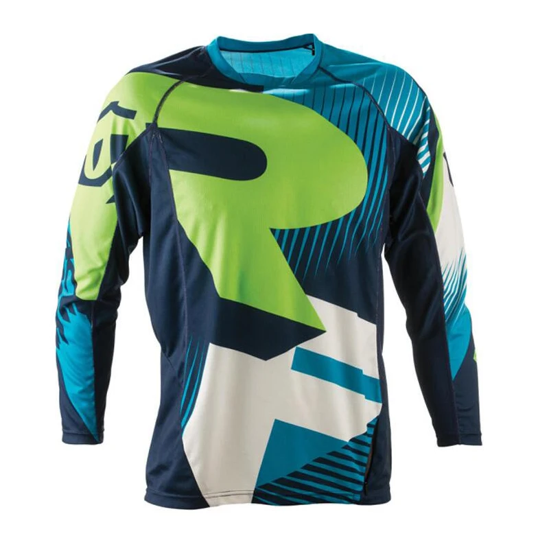 

2021 FURY RACE Moto MX Mountain Bike Motocross Jersey DH MTB T Shirt Clothes Long Sleeve MTB Breathable Quick Drying Jersey