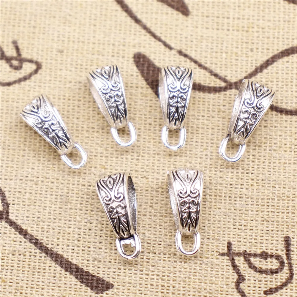 

Jewelry Findings Components Bail Beads 17x6mm 40pcs
