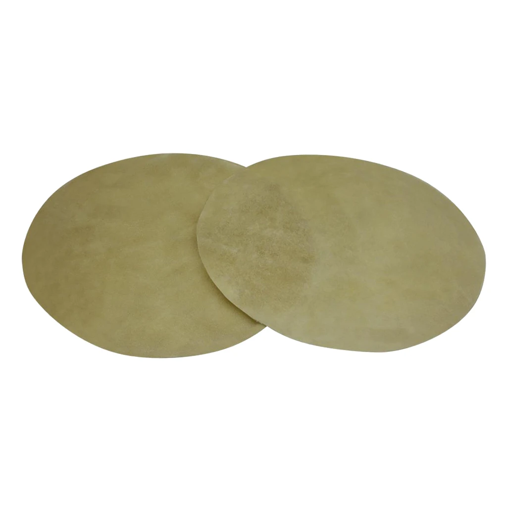

2Pcs Drum Leather Cover For African Drum Bongo Drum Konka Drum Buffalo Drums