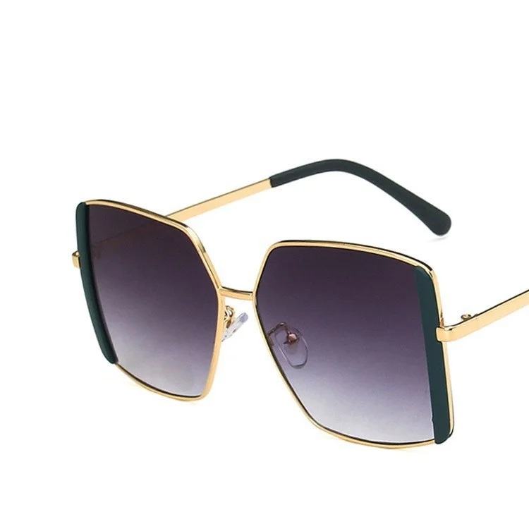

G family's new hollowed out large square glasses women's fashion Korean versatile sunshade Sunglasses net red anti ultraviolet
