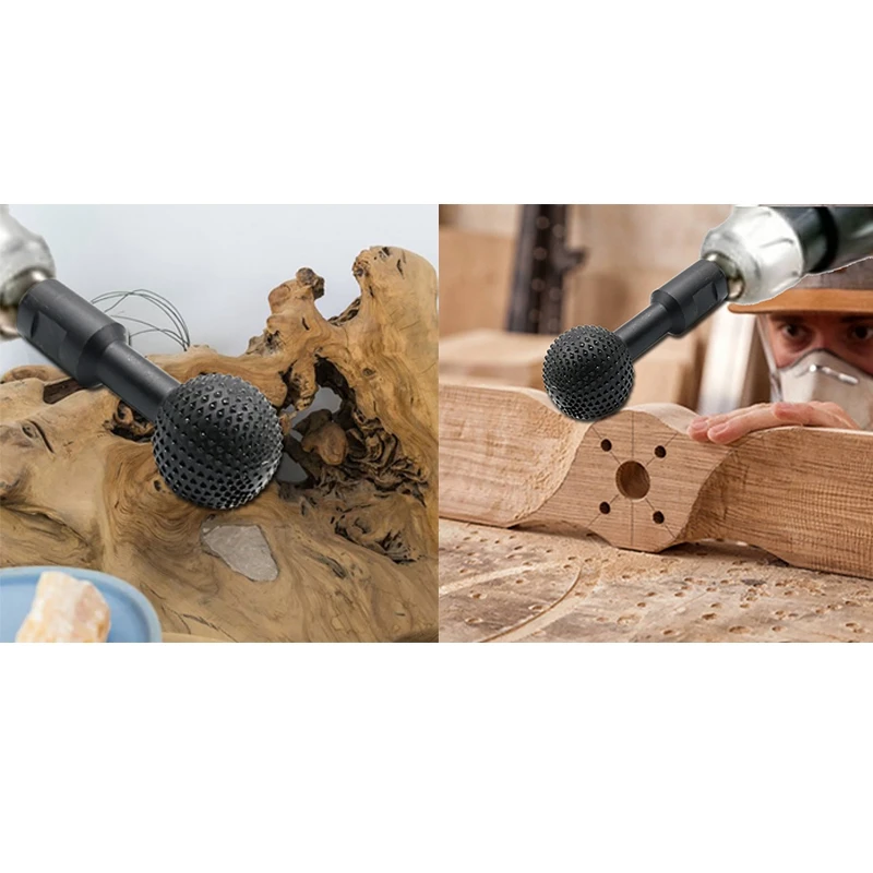 2 шт. 40 мм карбидный роторный напильник для резьбы по дереву полировки гравировки