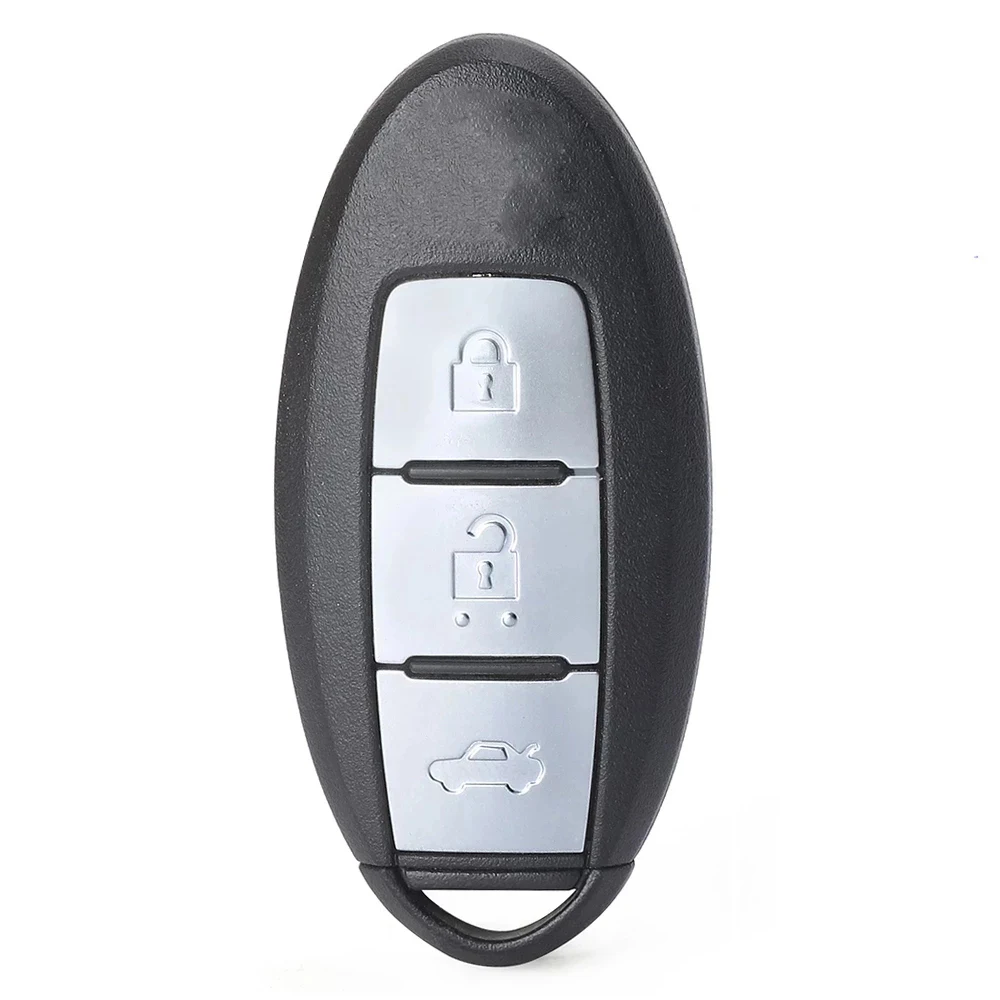 

Keyecu S180144017 KR5S180144014 3 Buttons 433.92MHz ID47 Chip Keyless-go Smart Remote Key Fob for Nissan Teana 2013-2016