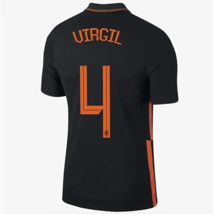 

2021 Netherlands soccer jerseys F. DE JONG Holland football shirt VAN DIJK VIRGIL camisas de futebol men adult uniforms