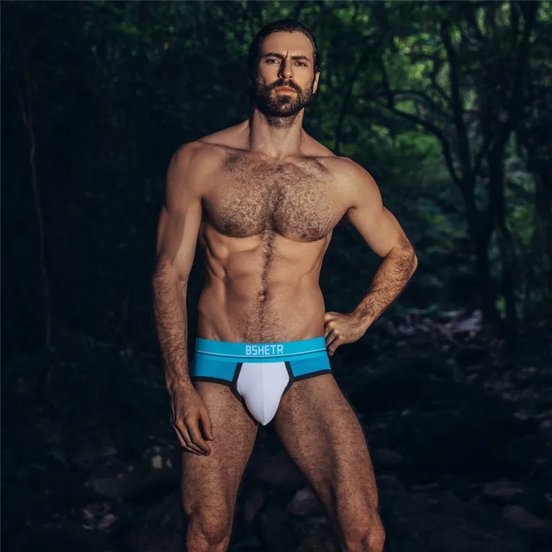 Мужское нижнее белье Новое высококачественное дышащее с низкой талией 5 цветов