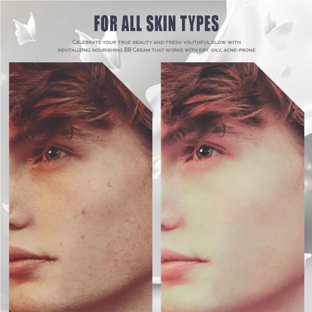 Восстанавливающий питательный оттенок для мужчин крем консилер ленивых