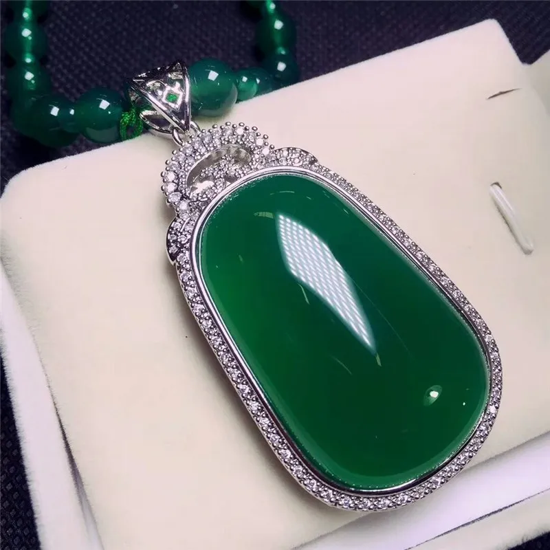 LETSFUN изящные ювелирные изделия 925 серебро инкрустированный натуральный зеленый