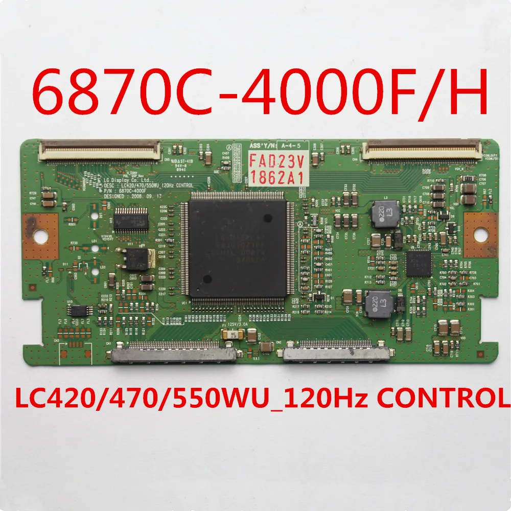 Tcon Board 6870C-4000F/H LC420/470/550WU_120Hz CONTROL 4000FH TV для LG и т. д. Оригинальная логическая плата t-con