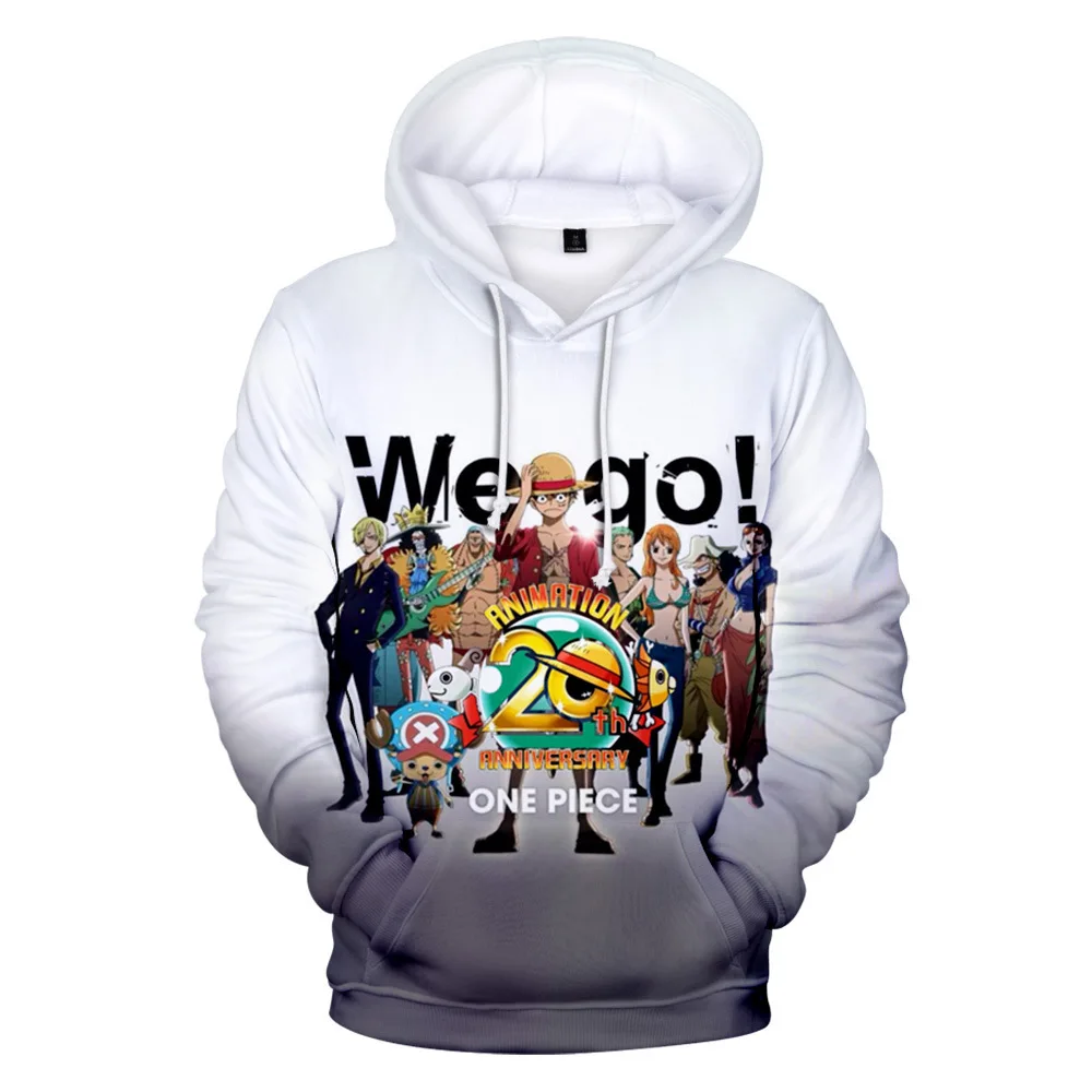 

Hot Sale Monkey D. Luffy High Quality Hoodie Boys Girls Anime Print Plus Size Clothes Fun Monkey D. Luffy Casual Sweatshirts