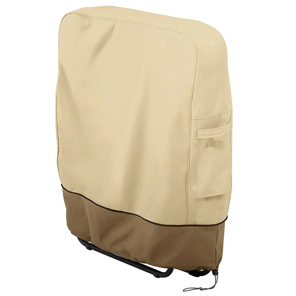 Шезлонг дождевик многоразовый на открытом воздухе водонепроницаемый для сада