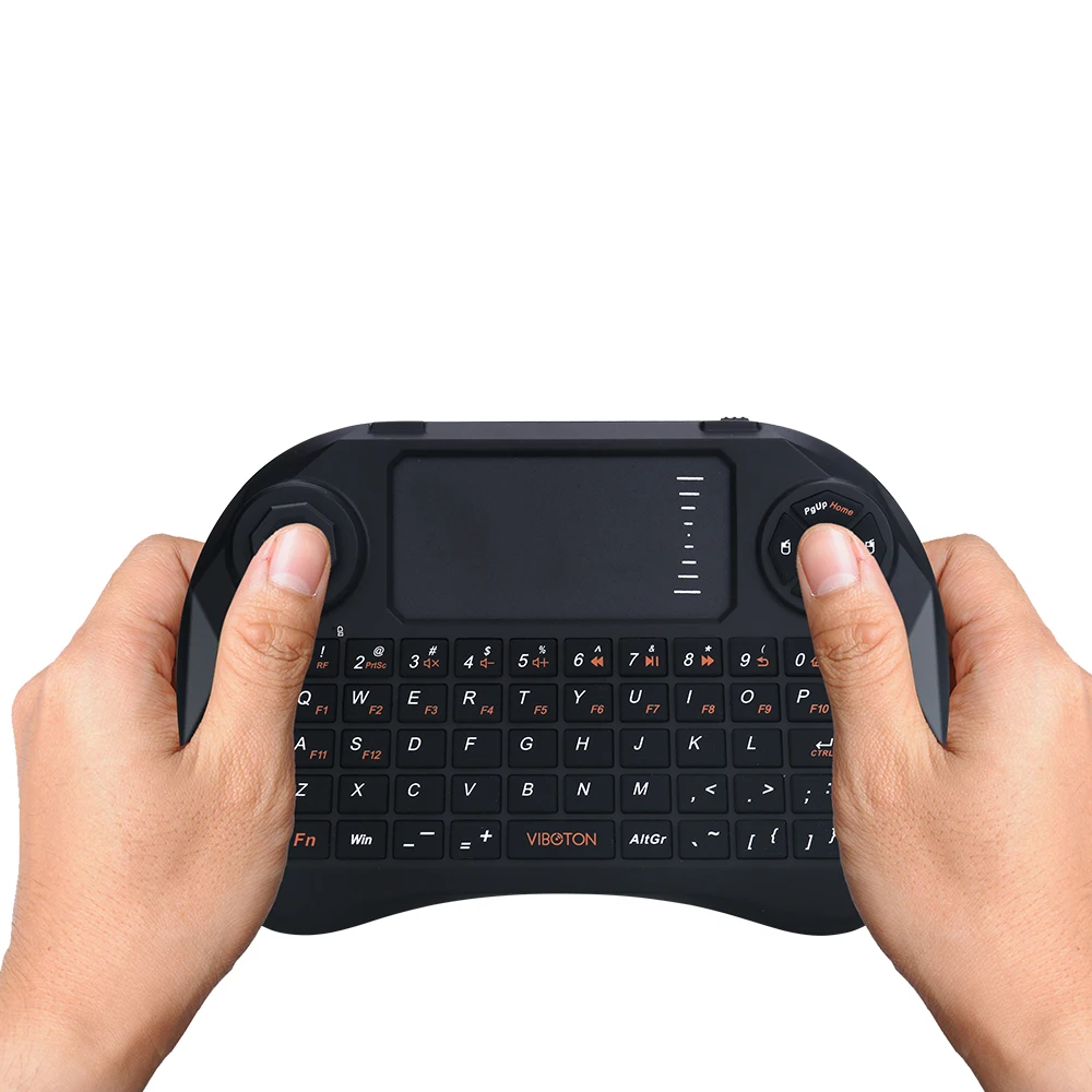 VIBOTON X3 многофункциональная Мини 2 4G Беспроводная клавиатура Air Mouse с тачпадом для