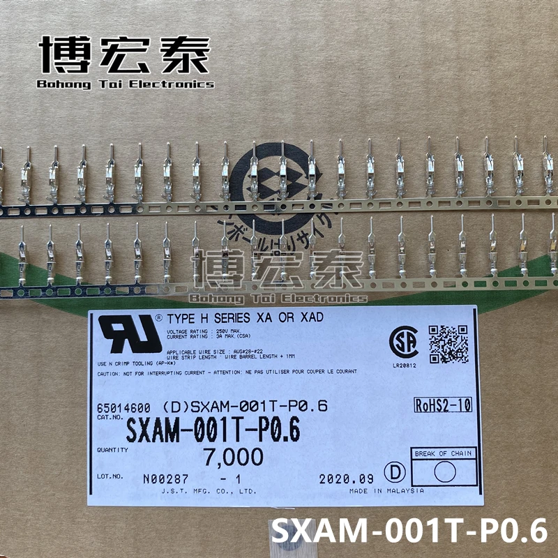 Piezas nuevas con SXAM-001T-P0.6 ,SXAM-01T-P0.6, JST, 100%-0