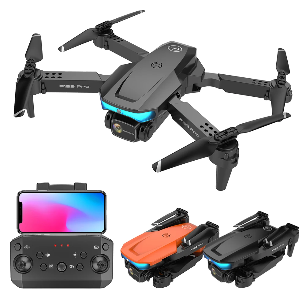 

NEWEST F189 PRO Drone 4K HD Camera WIFI FPV Foldable Avoidance Obstacle Professional Mini Dron RC Quadcopter Helicopter Toys