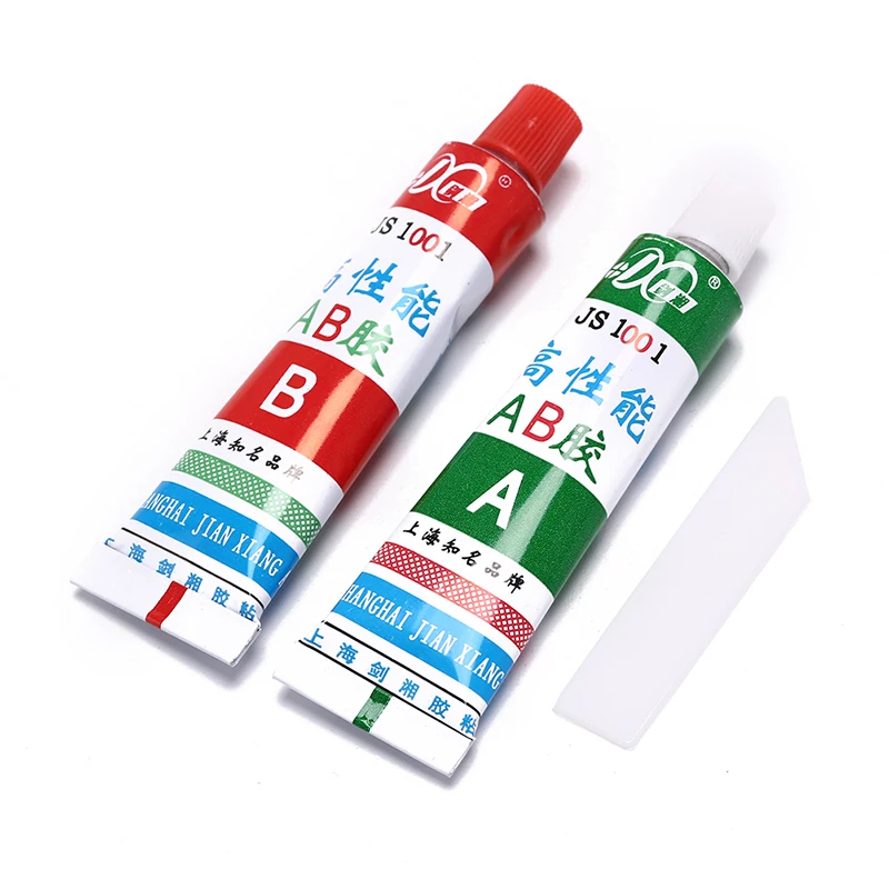 2pcs/set Ultra Strong AB Epoxy Adhesive Glue Spatula Ceramic Glass Rubber 20g Wholesale | Обустройство дома