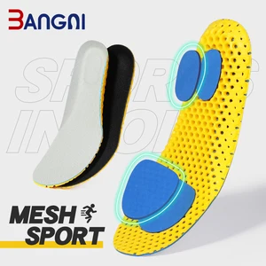 Bangni Memory Foam Insoles Orthopedic Sport Support Insert Woman Men Shoes Feet Soles Pad Orthotic B