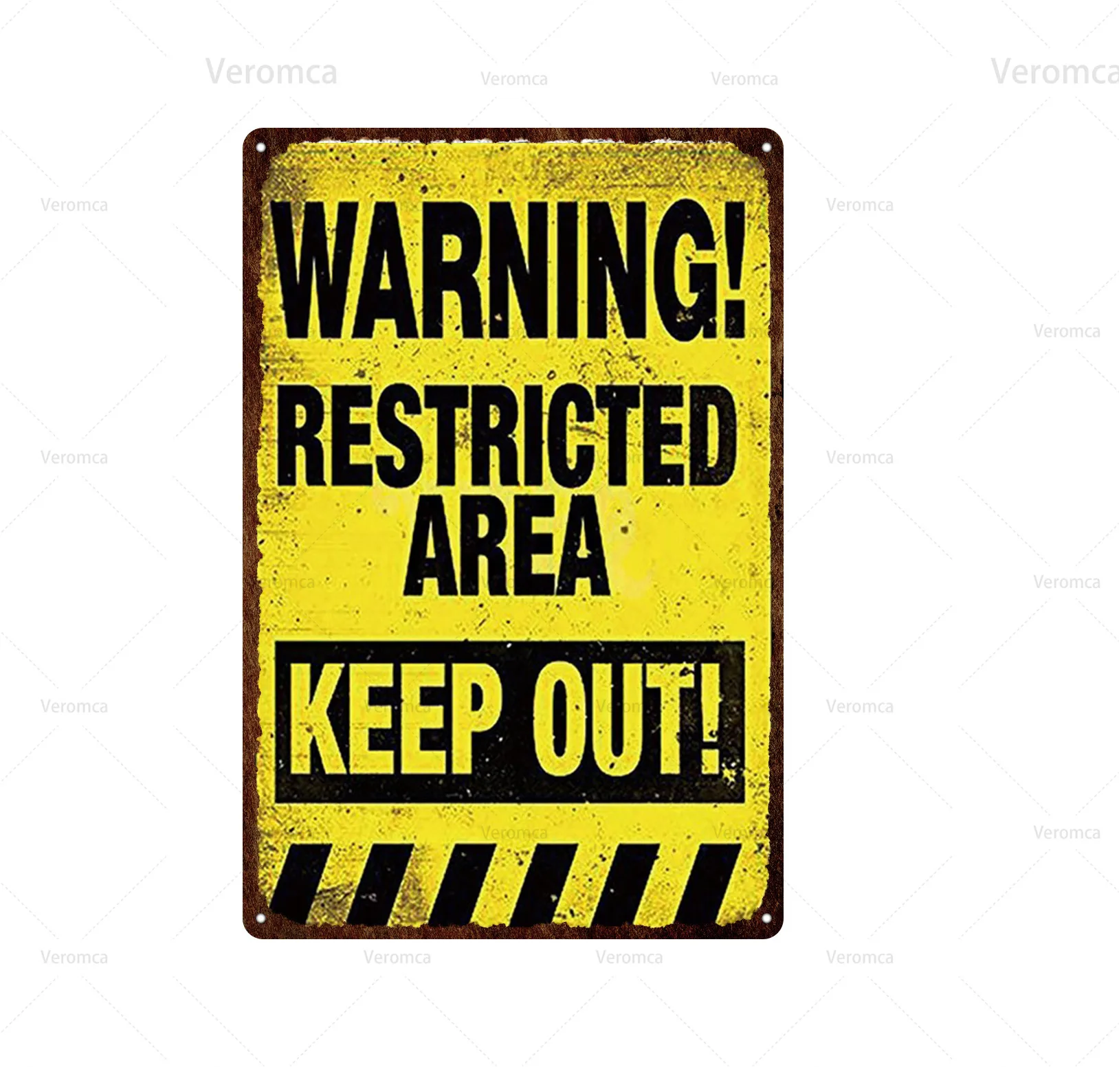 Предупреждение ительные знаки винтажный металлический жестяной знак Настенная