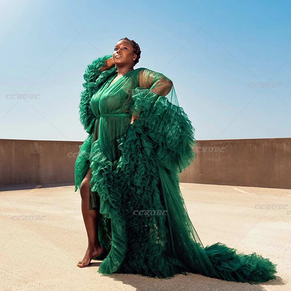 Женское соблазнительное длинное нижнее белье тюлевый халат ночная рубашка для