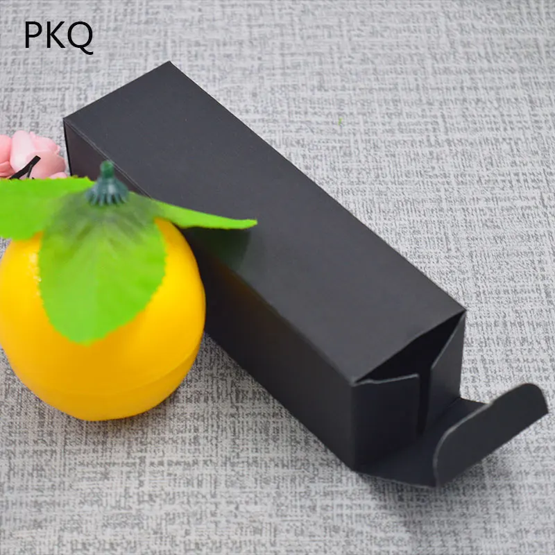10pcs White Kraft Paper Box Black Cardboard Gift Boxes Brown Craft Lipstick Packaging Oil Bottle Cosmetic 5 sizes | Дом и сад