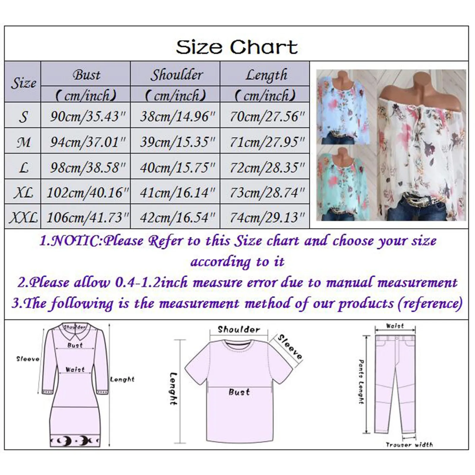 

Printed T-shirts Women Summer One Neck Floral Print Top Thin Chiffon Shirt Loose Shirts 2021
