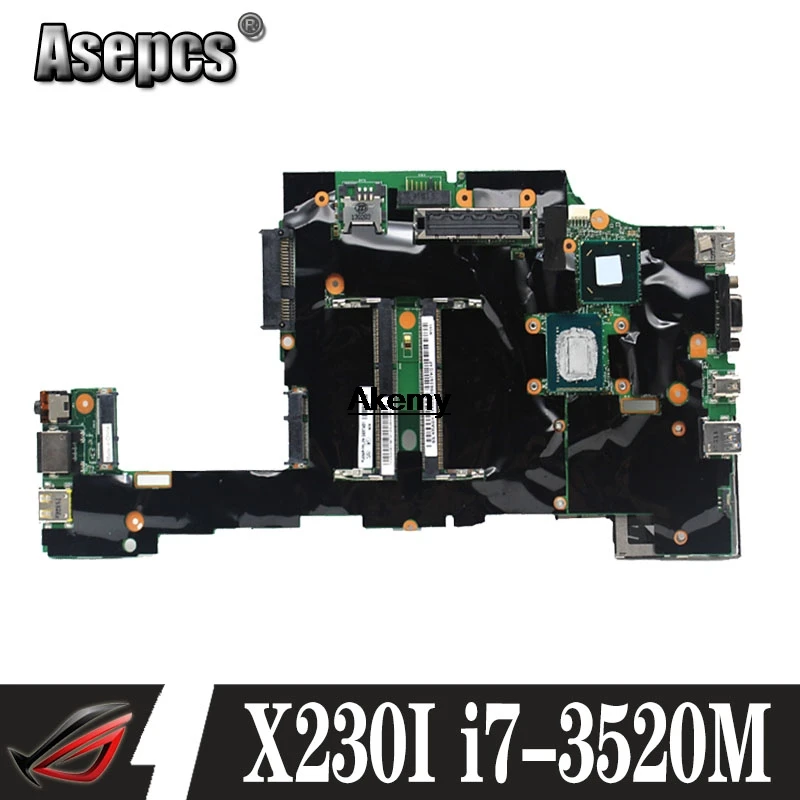 Новый оригинальный ноутбук lenovo ThinkPad X230 X230i материнская плата i7 3520M процессор FRU