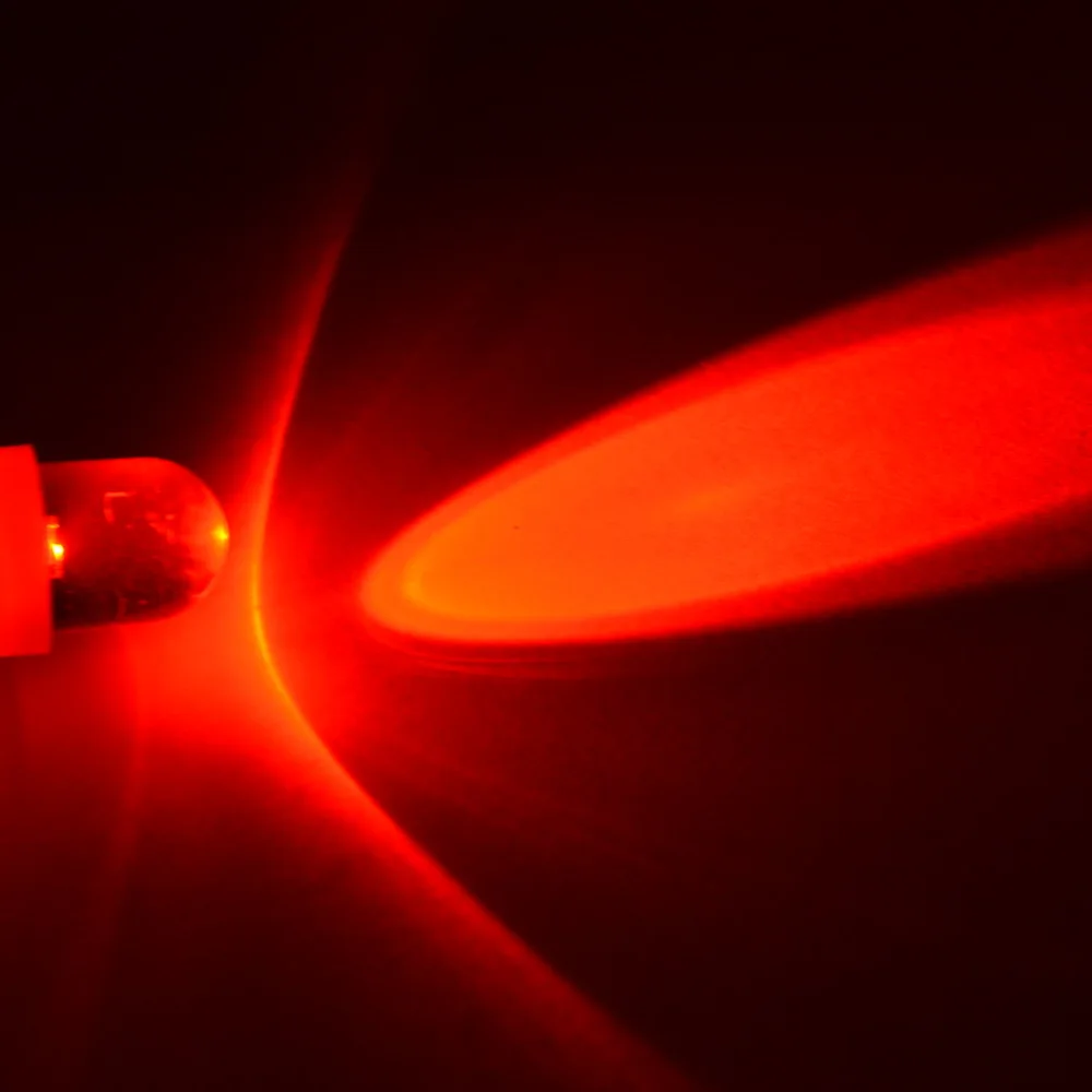 4X Белый, красный, синий, зеленый, желтый RGB 168 194 1 Smd Авто Клин светильник боковой приборной панели номерной знак купольная Лампа DC 12 В - Испускаемый цвет: Красный