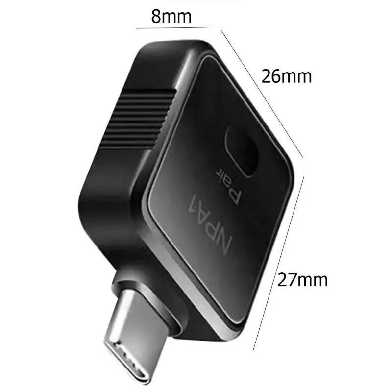 Портативный беспроводной адаптер с Bluetooth Dongle Mini usb type C передатчик наушников для Ns switch PS4