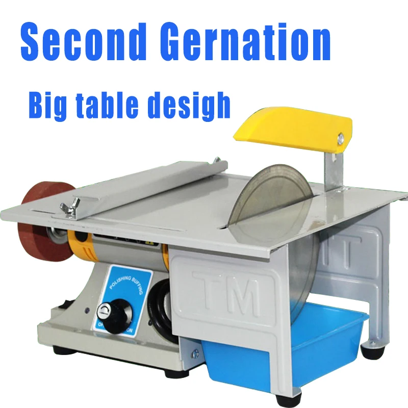 Второе поколение! Шлифовальный станок Нефритовый стол шлифовальный настольный