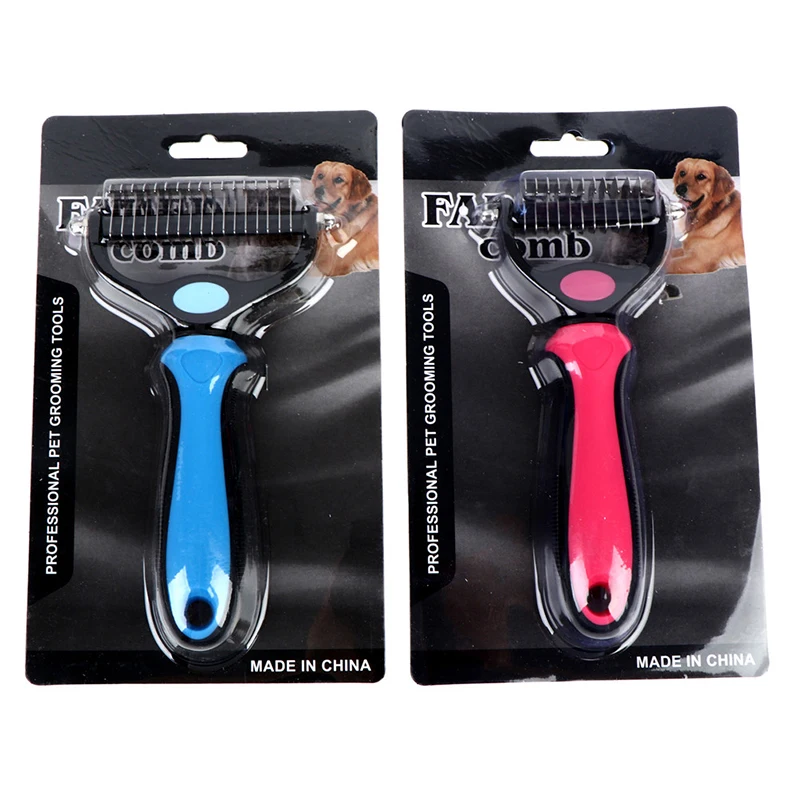 Расческа для удаления искусственных узлов щетка шерсти домашних животных кошек