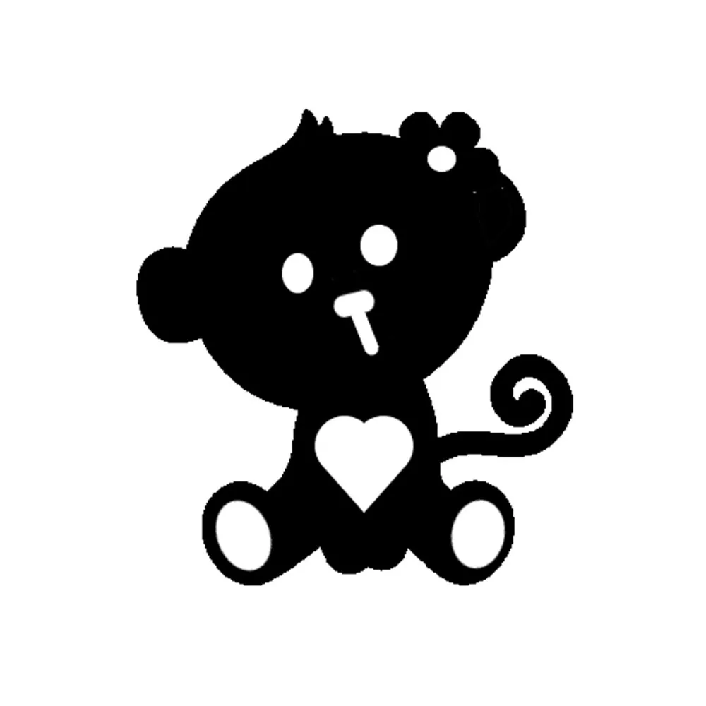 Naifumodo милые обезьянки металлические резные штампы животные для изготовления - Фото №1